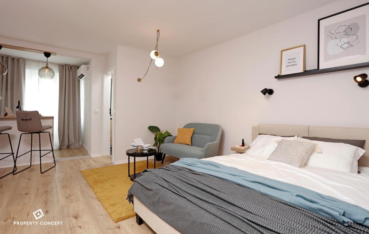 Bright & Relaxing Stay Studio Bucareste Exterior foto